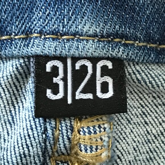 Judy Blue Skinny Fit Jeans Women 3/26 Blue Distressed Mid Rise Dark Wash Preppy - Picture 4 of 13